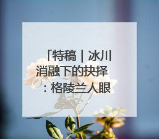 特稿｜冰川消融下的抉择：格陵兰人眼中的气候危机、资源争夺与家园未来