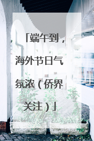 端午到，海外节日气氛浓（侨界关注）