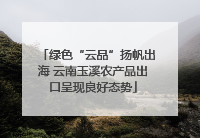 绿色“云品”扬帆出海 云南玉溪农产品出口呈现良好态势