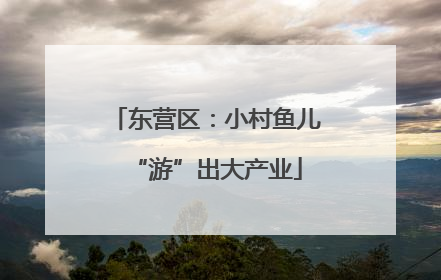 东营区：小村鱼儿“游”出大产业
