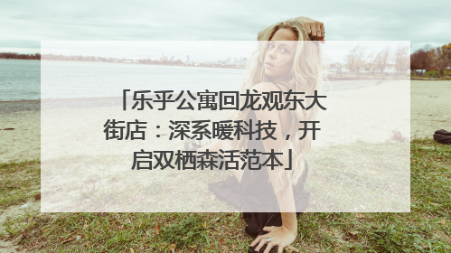 乐乎公寓回龙观东大街店：深系暖科技，开启双栖森活范本