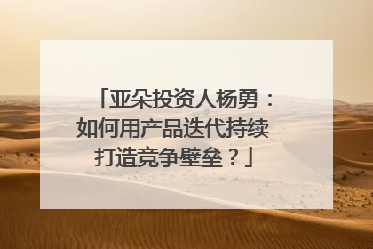 亚朵投资人杨勇：如何用产品迭代持续打造竞争壁垒？