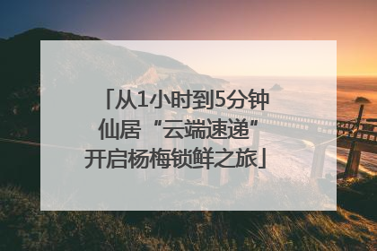 从1小时到5分钟 仙居“云端速递”开启杨梅锁鲜之旅