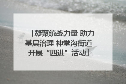 凝聚统战力量 助力基层治理 神堂沟街道开展“四进”活动