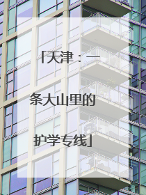 天津：一条大山里的护学专线