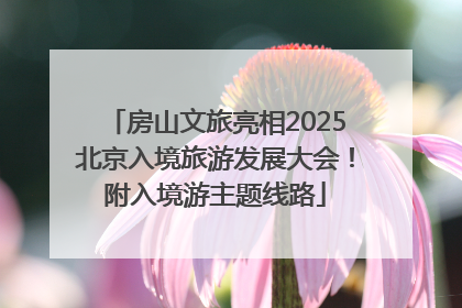 房山文旅亮相2025北京入境旅游发展大会！附入境游主题线路