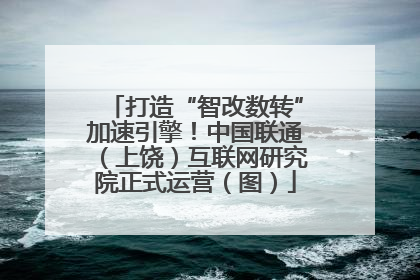 打造“智改数转”加速引擎！中国联通（上饶）互联网研究院正式运营（图）
