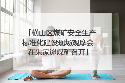 横山区煤矿安全生产标准化建设现场观摩会在朱家峁煤矿召开