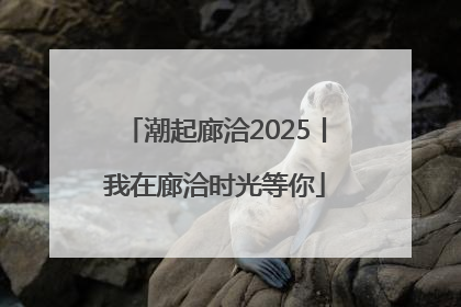 潮起廊洽2025丨我在廊洽时光等你