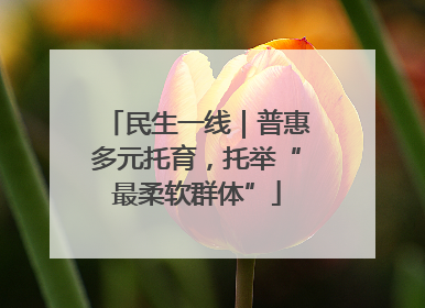 民生一线｜普惠多元托育，托举“最柔软群体”