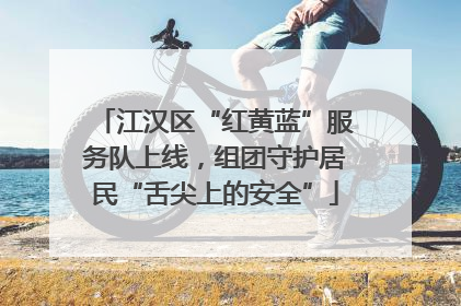 江汉区“红黄蓝”服务队上线，组团守护居民“舌尖上的安全”