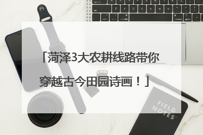 菏泽3大农耕线路带你穿越古今田园诗画！