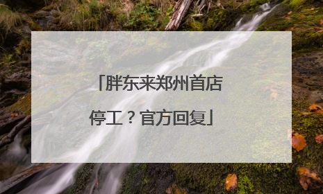 胖东来郑州首店停工？官方回复