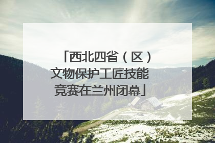 西北四省（区）文物保护工匠技能竞赛在兰州闭幕