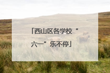 西山区各学校“六一”乐不停