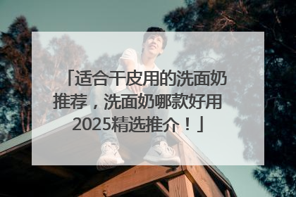 适合干皮用的洗面奶推荐，洗面奶哪款好用2025精选推介！