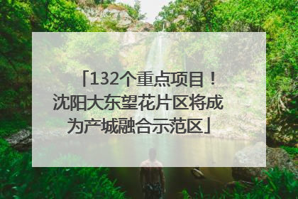 132个重点项目！沈阳大东望花片区将成为产城融合示范区