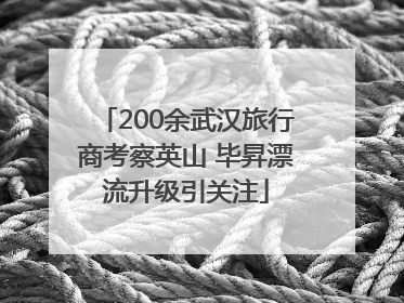 200余武汉旅行商考察英山 毕昇漂流升级引关注