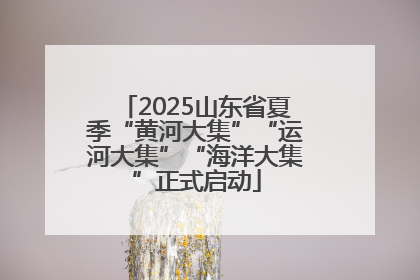2025山东省夏季“黄河大集”“运河大集”“海洋大集”正式启动