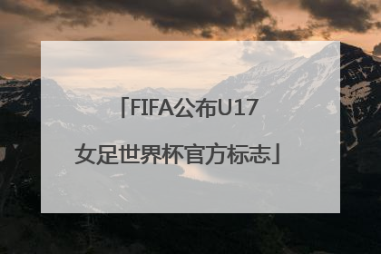 FIFA公布U17女足世界杯官方标志